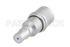 0 dB Fixed Attenuator, QMA Male to QMA Female Brass Tri-Metal Body Rated to 1 Watt Up to 6 GHz
