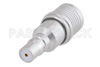 12 dB Fixed Attenuator, QMA Male to QMA Female Brass Tri-Metal Body Rated to 1 Watt Up to 6 GHz