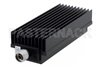 10 dB Fixed Attenuator, N Male to N Female Directional Black Anodized Aluminum Heatsink Body Rated to 250 Watts Up to 8.5 GHz