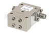 High Power Isolator With 18 dB Isolation From 4 GHz to 8 GHz, 50 Watts And SMA Female