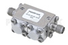 Dual Junction Isolator With 34 dB Isolation From 18 GHz to 26.5 GHz, 5 Watts And SMA Female