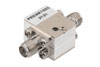 Isolator with 20 dB Isolation from 8 GHz to 12 GHz, 10 Watts and SMA Female