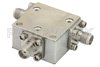Circulator With 18 dB Isolation From 4 GHz to 8 GHz, 10 Watts And SMA Female
