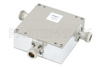 High Power Circulator With 20 dB Isolation From 135 MHz to 175 MHz, 150 Watts And N Female