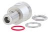 Bulkhead Mount 7/16 DIN Female to N Female Adapter, IP67 UnMated