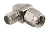 Precision SMA Male to SMA Female Miter Right Angle Adapter, 27 GHz