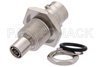 Bulkhead Mount SMB Plug to BNC Female Adapter