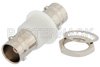 Bulkhead Mount Isolated Ground 75 Ohm BNC Female to 75 Ohm BNC Female Adapter