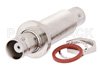 Hermetically Sealed BNC Female to BNC Female Bulkhead Mount Adapter, For 1 inch Max. Panel