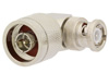 N Male to BNC Male Right Angle Adapter