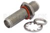 Precision SMA Female to SMA Female Bulkhead Mount Adapter, With O-Ring