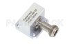 WR-62 Square Type Flange to N Female Waveguide to Coax Adapter Operating from 12.4 GHz to 18 GHz
