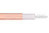 Low Loss .086 Semi-Rigid Coax Cable, Copper Outer Conductor, Microporous PTFE 76.5 pct VoP Dielectric, Straight Sections