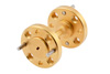 WR-6 Straight Waveguide Section 1 Inch Length, UG-387/U-Mod Round Cover Flange from 110 GHz to 170 GHz