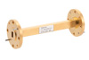 WR-22 Straight Waveguide Section 3 Inch Length, UG-383/U Round Cover Flange from 33 GHz to 50 GHz