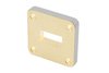 WR-62 Waveguide Shim, UG-Cover Square flange, 5mm Brass