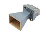 WR-51 Standard Gain Horn with 15 dBi gain, End Launch SMA Female connector