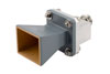 WR-90 Standard Gain Horn with 10 dBi gain, End Launch N Female connector