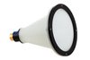 WR-10 Waveguide Lens Horn Antenna Operating from 89 GHz to 99 GHz with a Nominal 40 dBi Gain with UG-387/U Round Cover Flange