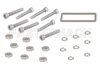 WR-137 Waveguide Electrically Conductive Gasket kit, CPR Grooved Flange