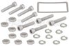 WR-137 Waveguide Electrically Conductive Gasket kit, CPR Grooved Flange