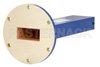 6 Watts Low Power Commercial Grade WR-137 Waveguide Load 5.85 GHz to 8.2 GHz, Bronze