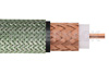 Flexible RG219 Coax Cable Single Shielded with Green PVC With Armor Jacket