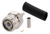 TNC Male Connector Crimp/Solder Attachment for LMR-100A-PVC, PE-C100, RG174, RG188, RG316