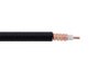 Low Loss SPO-250 Rated Corrugated Coax Cable with Black PE Jacket Superflexible Outdoor Rated