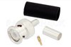 BNC Male Connector Crimp/Solder Attachment For LMR-200, PE-C200