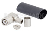 TNC Male Right Angle Connector Crimp/Solder Attachment For LMR-400, PE-C400