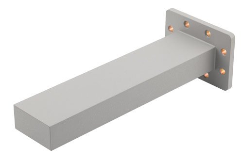 WR-187 波导负载，5 W，3.94 GHz~5.99 GHz，铝材质，CPR-187F法兰