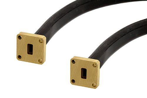 WR-34无缝软波导，12英寸，UG-1530/U方盖法兰，工作频率为22 GHz至33 GHz