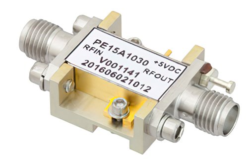 低相位噪声放大器，P1dB 13 dBm ，2 GHz~18 GHz，增益 12.5 dB，SMA
