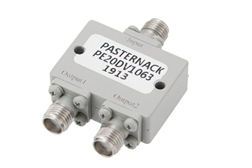 2 路 SMA 功率分配器，15 GHz ~ 26.5 GHz，额定功率为 20 瓦