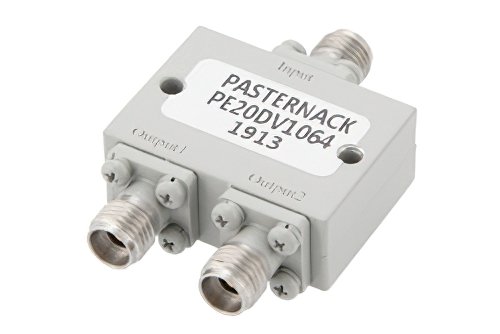 2 路 2.92mm 功率分配器，18 GHz ~ 40 GHz，额定功率为 20 瓦