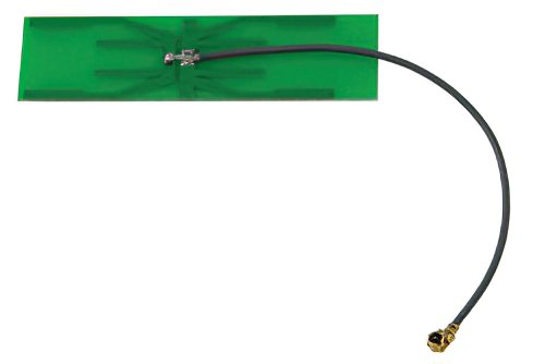 双频嵌入式PCB天线，3 dBi，2400至5900 MHz，UMCX连接器