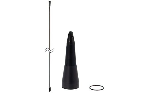 独立接地聚弹簧车载天线，2 dBi，144至174 MHz，NMO底座连接器