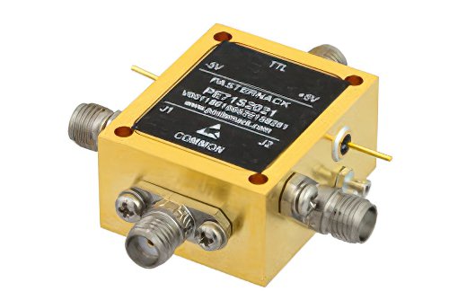 2.92mm SPDT PIN二极管开关，工作频率为2 GHz至40 GHz，高达+27 dBm
