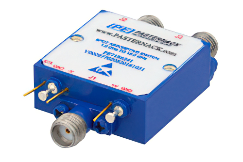 SPDT PIN二极管开关，工作频率为1 GHz至18 GHz，高达+20 dBm，SMA