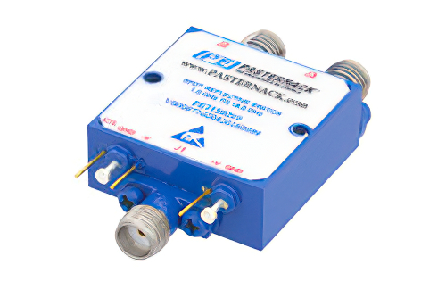 SPDT PIN二极管开关，工作频率为1 GHz至18 GHz，高达+20 dBm，SMA