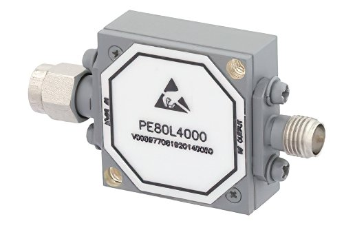 SMA 高功率限幅器，峰值功率 100W，恢复 10 ns，平漏 14 dBm，12 GHz ~ 18 GHz