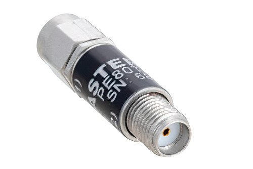 隧道二极管检波器，SMA，脉冲上升时间5 nsec，正视频输出，最大输入功率+17 dBm，100 MHz~4 GHz