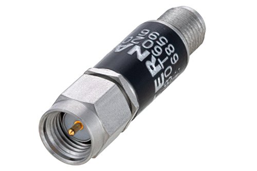 隧道二极管检波器，SMA，脉冲上升时间5 nsec，负视频输出，最大输入功率+17 dBm，6 GHz~12 GHz