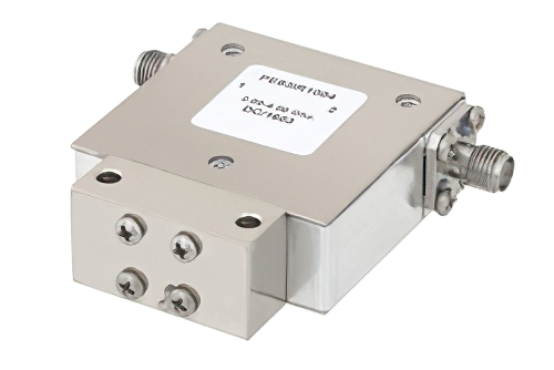 高功率隔离器，隔离度20 dB，2 GHz至4 GHz，50瓦，SMA母头