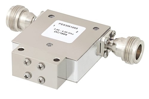 高功率隔离器，隔离度20 dB，2 Ghz至4 GHz，50瓦，N型母头