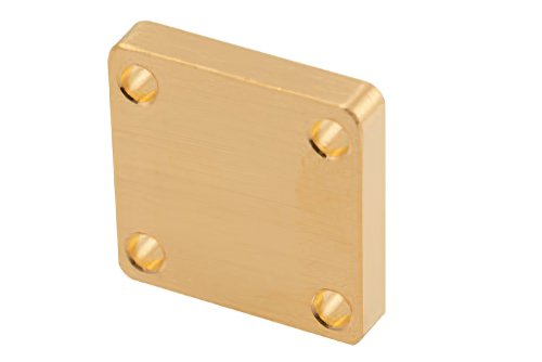 WR-34 波导短路板，UG-Cover 方盖法兰，4mm，铜