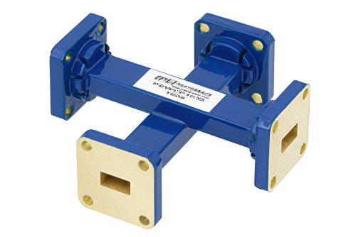 WR-34 十字交叉式波导耦合器，50 dB，UG-1530/U方盖法兰，22 GHz~33 GHz