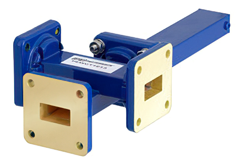 WR-62 十字交叉式波导耦合器，30 dB，3端口，UG-419/U方盖法兰，12.4 GHz至18 GHz，青铜