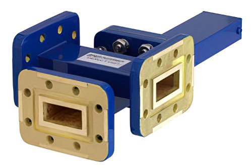 WR-90 十字交叉式波导耦合器，50 dB，3端口，CPR-90G法兰，8.2 GHz至12.4 GHz，青铜